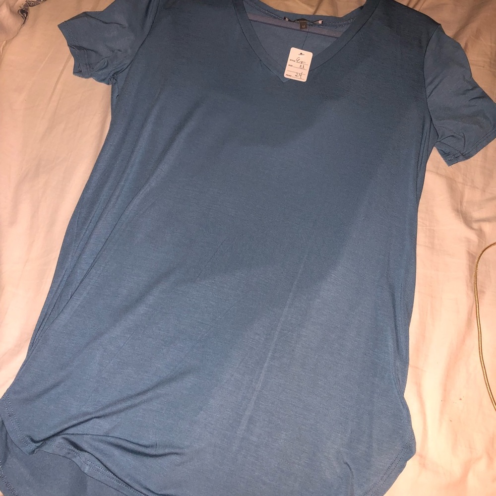 light blue SUPER soft shirt